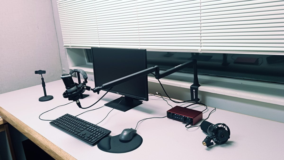 Podcast Room A at Canis Lupus Studios