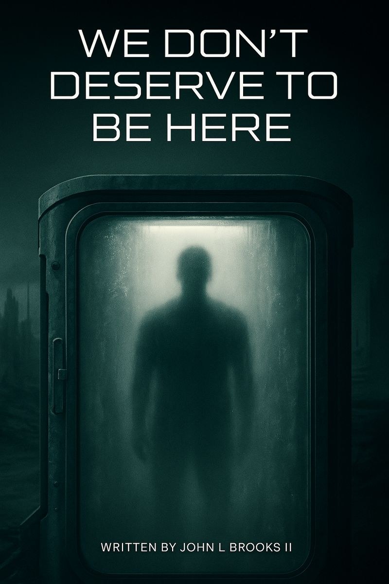 Poster artwork for We Don’t Deserve to Be Here